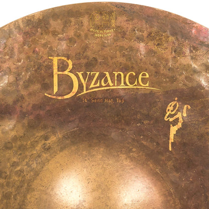 MEINL Cymbals Byzance Vintage Benny Greb Signature Sand Beckenset - 14" Sand Hat/18" Sand Thin Crash/20" Sand Ride