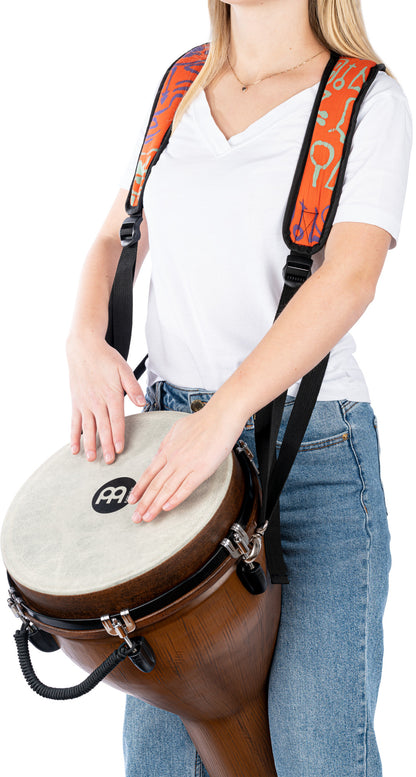 MEINL Percussion Designer Djembe Strap - Pharaoh's Script