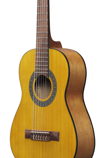 IBANEZ GA Classical Guitar 6-String 1/2 Body - Open Pore Amber