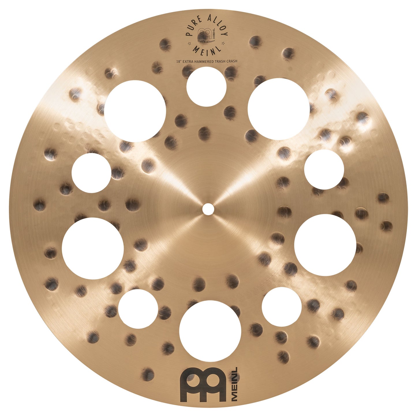 MEINL Cymbals Pure Alloy Extra Hammered Trash Crash - 18"
