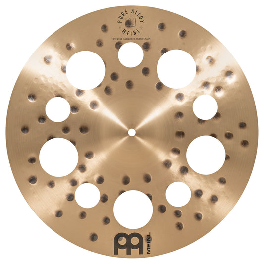 MEINL Cymbals Pure Alloy Extra Hammered Trash Crash - 18"
