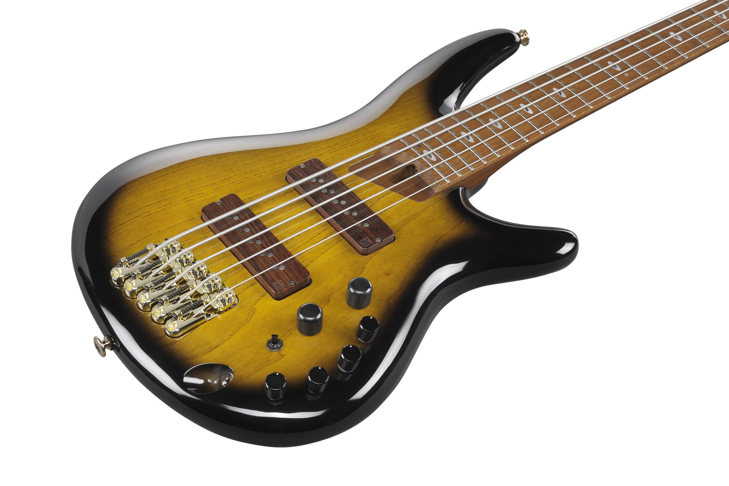 IBANEZ Prestige SR E-Bass 5-String - Desert Sunset Burst + Koffer