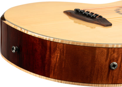 ORTEGA Ken Taylor Signature Series Acoustic Bass 5-String - Natural + Gigbag