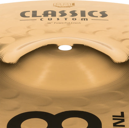 MEINL Cymbals Classics Custom Brilliant Powerful Crash - 16"