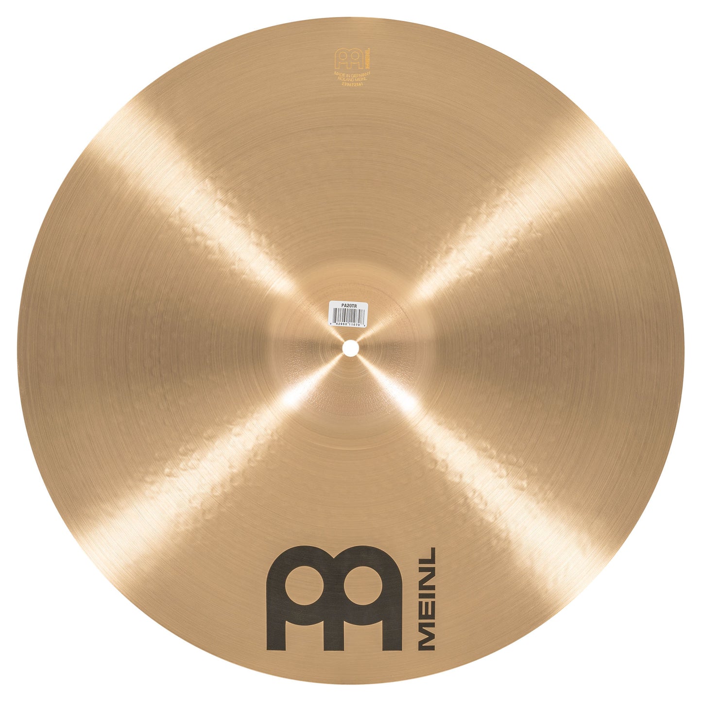 MEINL Cymbals Pure Alloy Thin Ride - 20"
