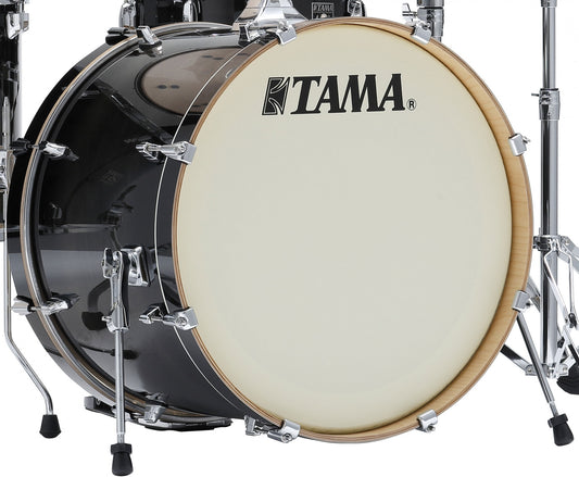 TAMA Superstar Classic Bass Drum 22" x 16" - Transparent Black Burst/Chrom HW