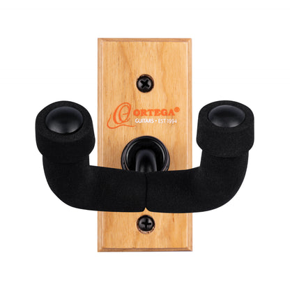 ORTEGA Guitar Wall Hanger - Cherry Wood