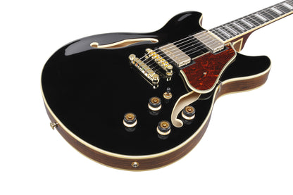 IBANEZ Artcore Expressionist AS Hollowbody Gitarre 6-String - Black