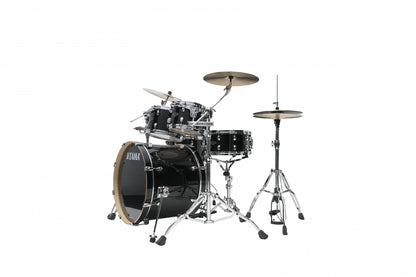 TAMA Starclassic Performer Shell Kit 5 teilig - Piano Black/Chrom HW