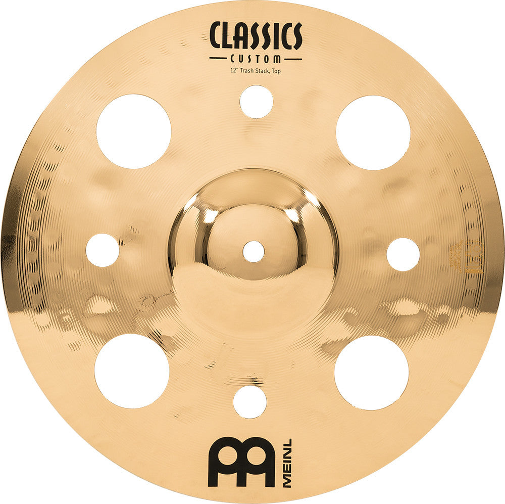 MEINL Cymbals Classics Custom Brilliant  Trash Stack - 12"