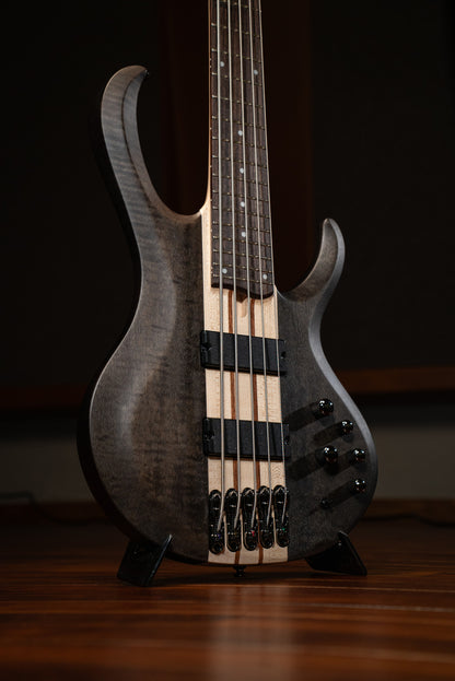 IBANEZ BTB Electric Bass 5-String - Transparent Gray Flat