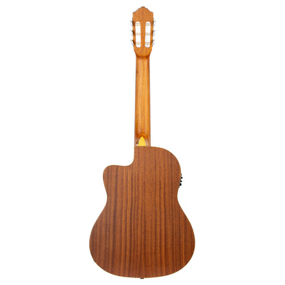 ORTEGA Family Series Pro 4/4 Konzertgitarre 6 String - Massive Zeder / Mahagoni Natur + Bag