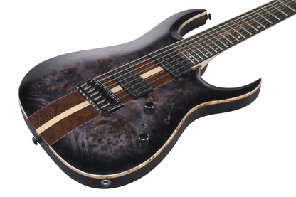IBANEZ Premium RGA E-Gitarre 7-String - Deep Twilight Burst Low Gloss + Gigbag