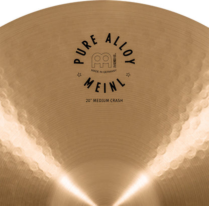 MEINL Cymbals Pure Alloy Medium Crash - 20"