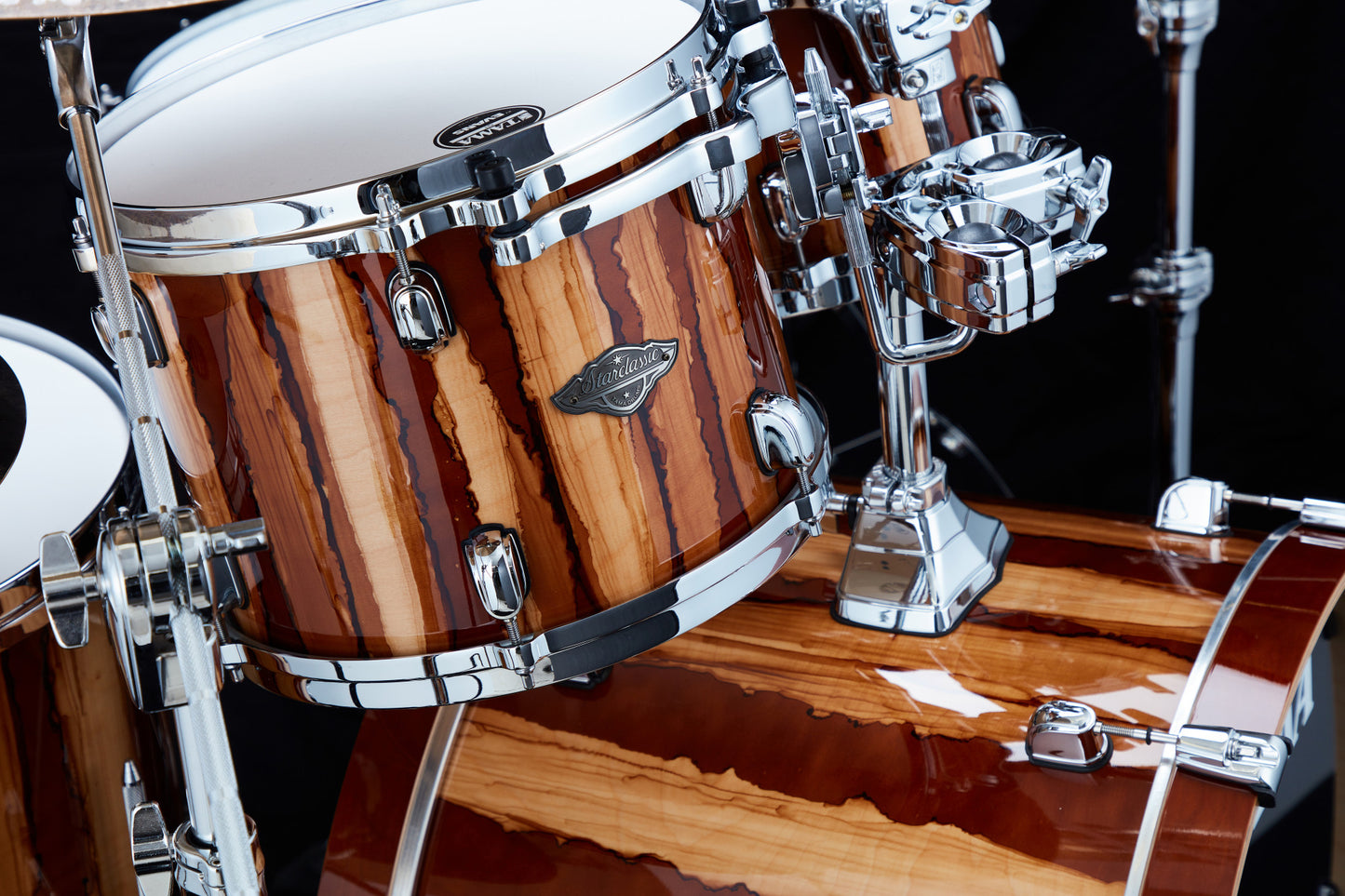 TAMA Starclassic Performer Rack Tom 8" x 7" - Caramel Aurora/Chrom HW