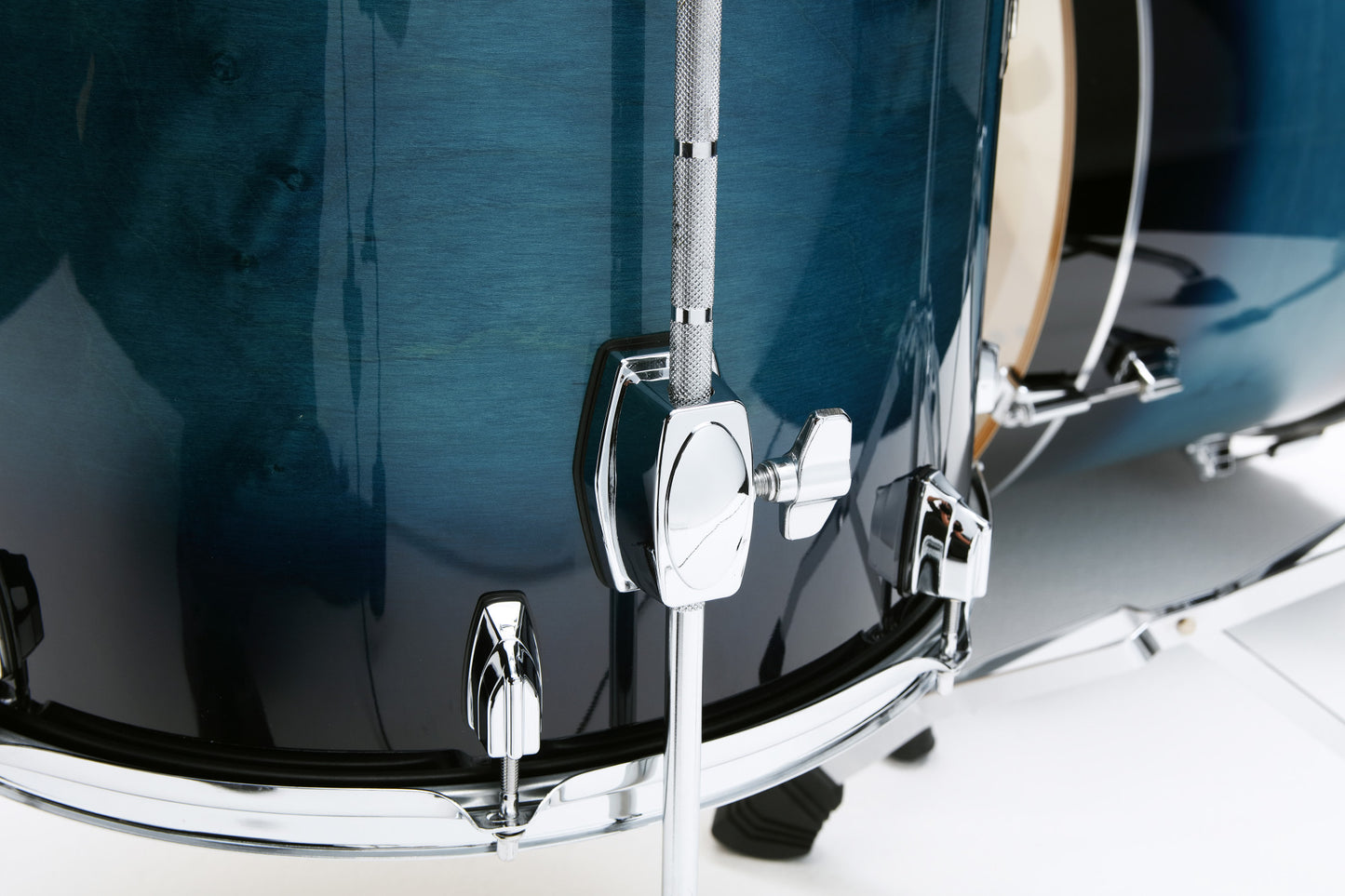 TAMA Superstar Classic Drum Set 3 pcs - Blue Lacquer Burst/Chrome HW + SM5W Hardware Kit