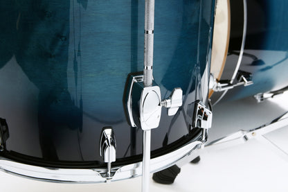 TAMA Superstar Classic Drum Set 3 pcs - Blue Lacquer Burst/Chrome HW + SM5W Hardware Kit