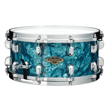TAMA Starclassic Walnut/Birch Snaredrum 14" x 8" - Turquoise Pearl/Chrom HW