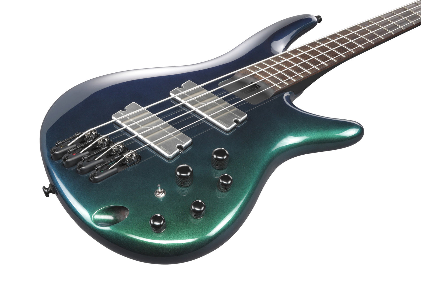 IBANEZ Bass Workshop 4-Str Blue Chameleon Multi Scale