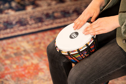 MEINL Percussion JRD Djembe 7" - Kenyan Quilt