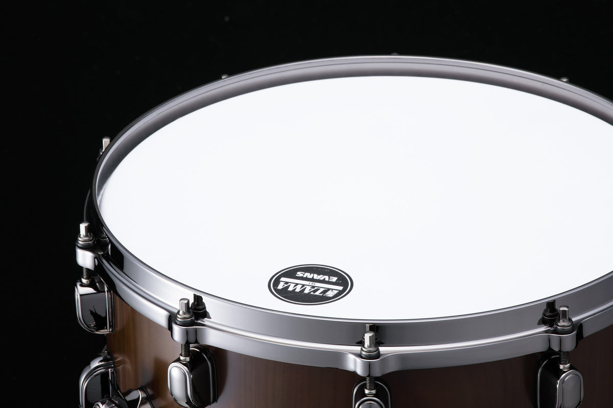 TAMA Starclassic Walnut/Birch Snaredrum 14" x 6,5" - Matte Brown Cedar/Black Nickel HW