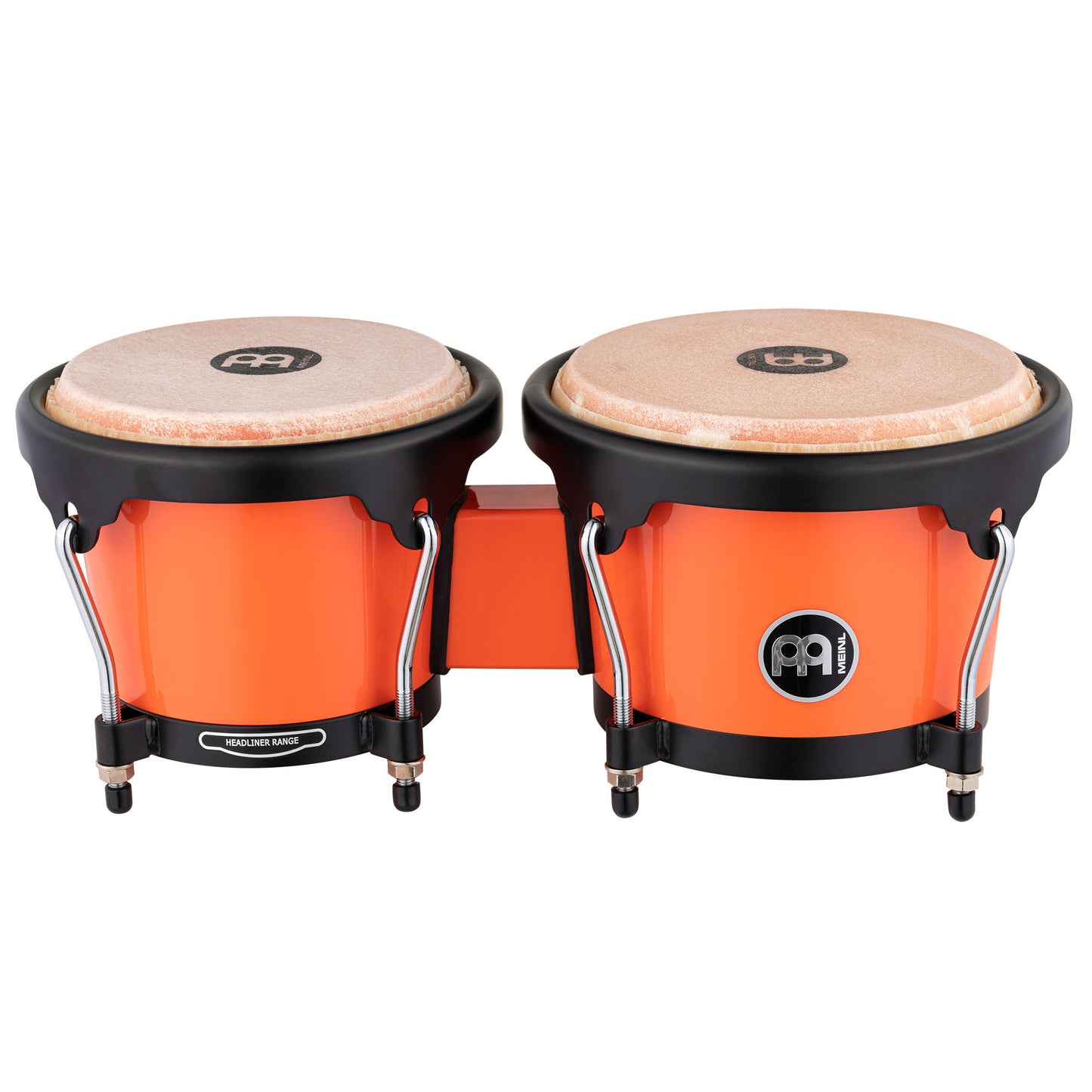 MEINL Percussion Journey Series Bongo 6 1/2" Macho & 7 1/2" Hembra - Electric Coral