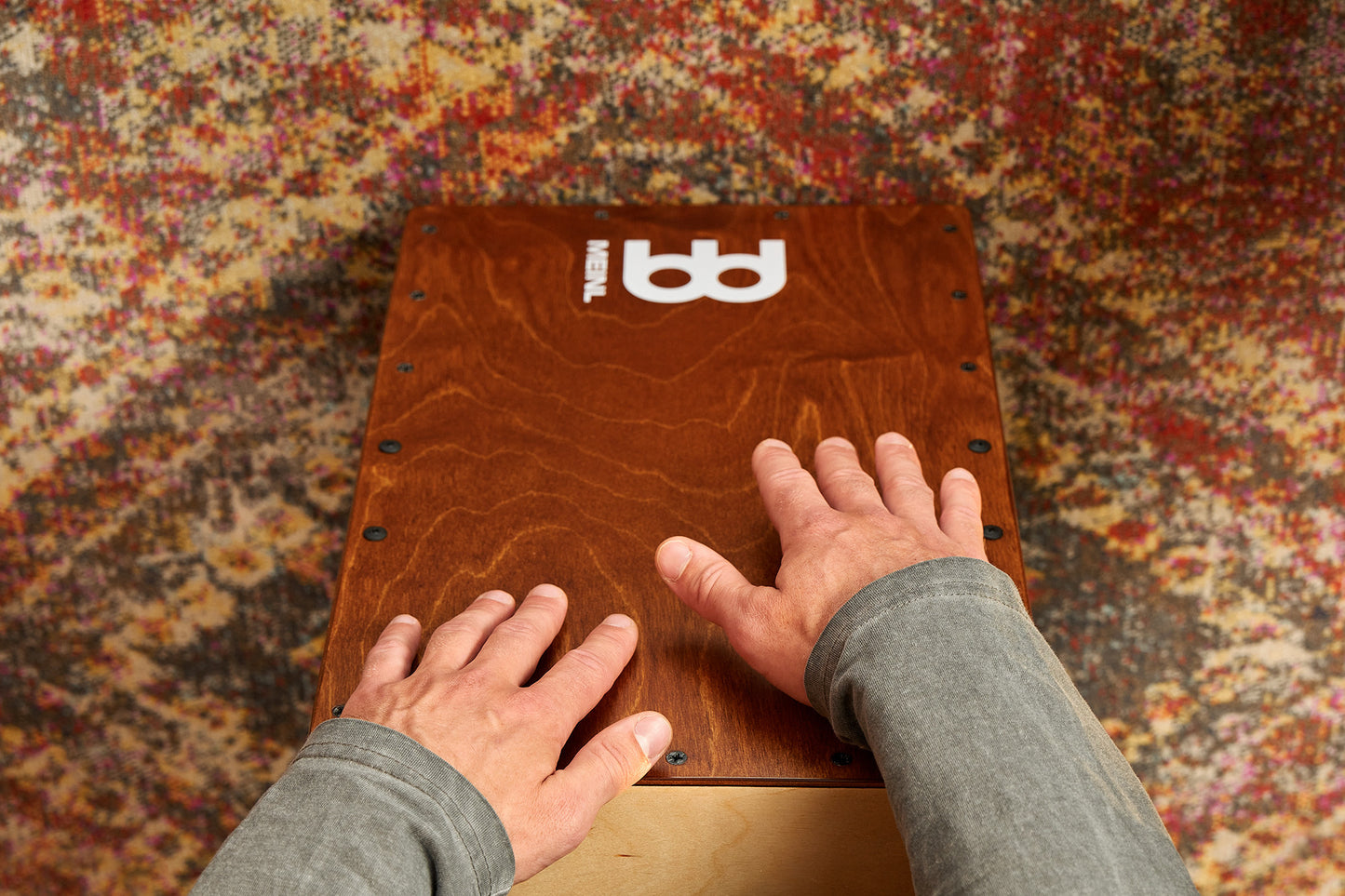 MEINL Percussion Snarecraft Series Snare Cajon 100 - Almond Birch