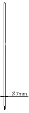 TAMA Upper Pull Rod M6 x 7mm for Stagestar HH02W