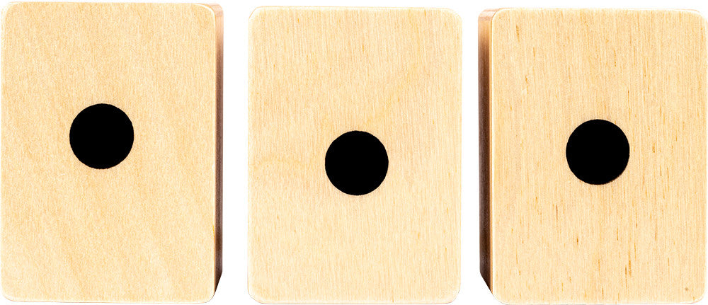 MEINL Percussion Mini Cajon Shaker Set - Bubinga/Natural/Zebrano