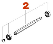 TAMA Wellen Baugruppe für Dyna-Sync Single Pedal