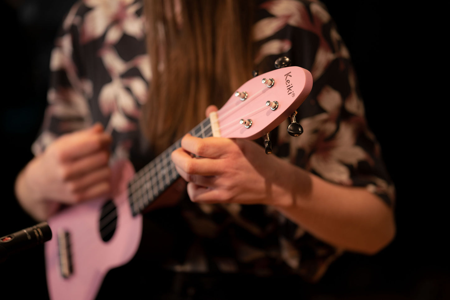 KEIKI K2 Serie Sopran Ukulele Set - Agathis / ABS Fairy Dust