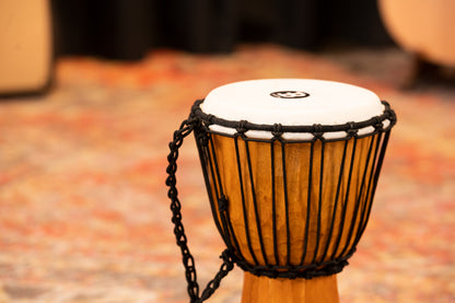 MEINL Percussion Headliner Rope Tuned Nile Series Djembe - 8"