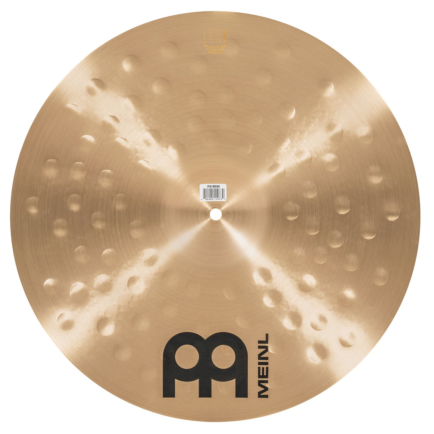 MEINL Cymbals Pure Alloy Extra Hammered Crash - 18"