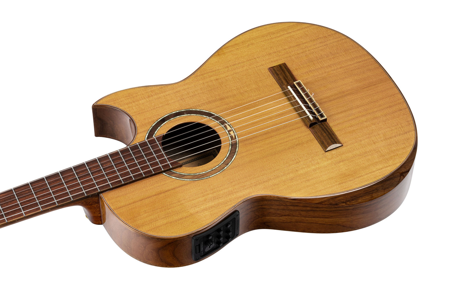 ORTEGA Ben Woods Signature Nylon String Gitarre 6-String + Ben Woods Gigbag