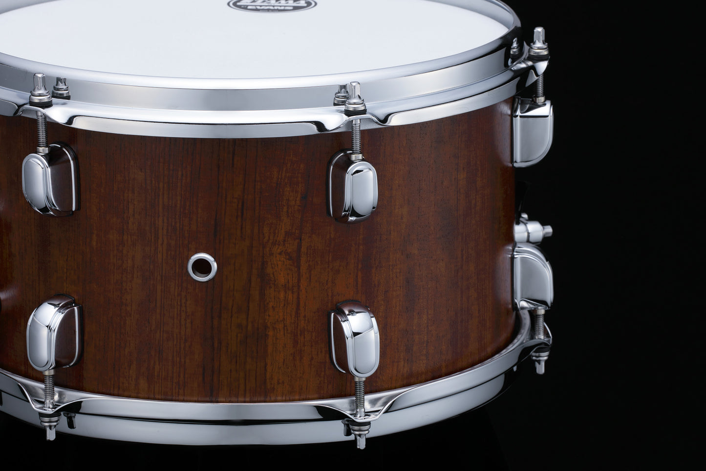 TAMA S.L.P. Mod Bubinga Snaredrum 12" x 7" - Satin Bubinga/Chrom HW