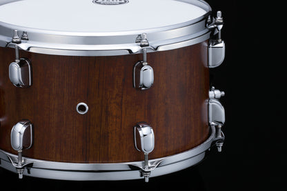 TAMA S.L.P. Mod Bubinga Snaredrum 12" x 7" - Satin Bubinga/Chrom HW