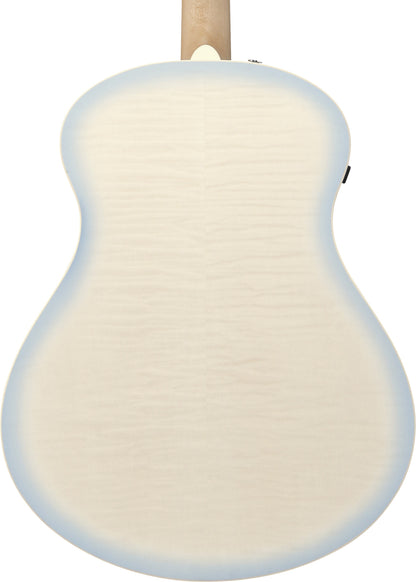 IBANEZ Advanced Acoustic AAM Acoustic Guitar 6-String - Transparent Antique White Ice Blue Open Pore