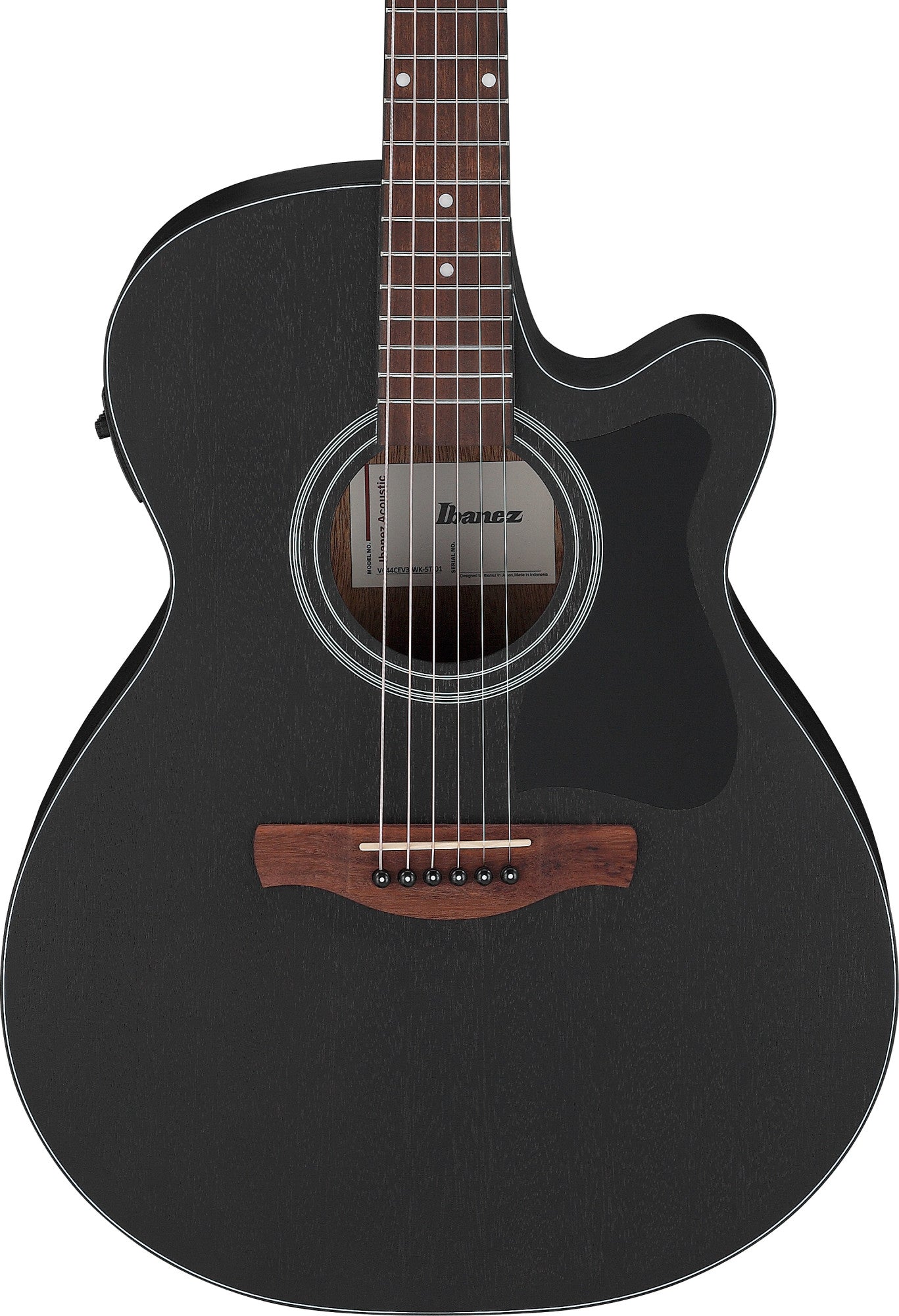 IBANEZ VC Akustikgitarre 6-String - Weathered Black Open Pore