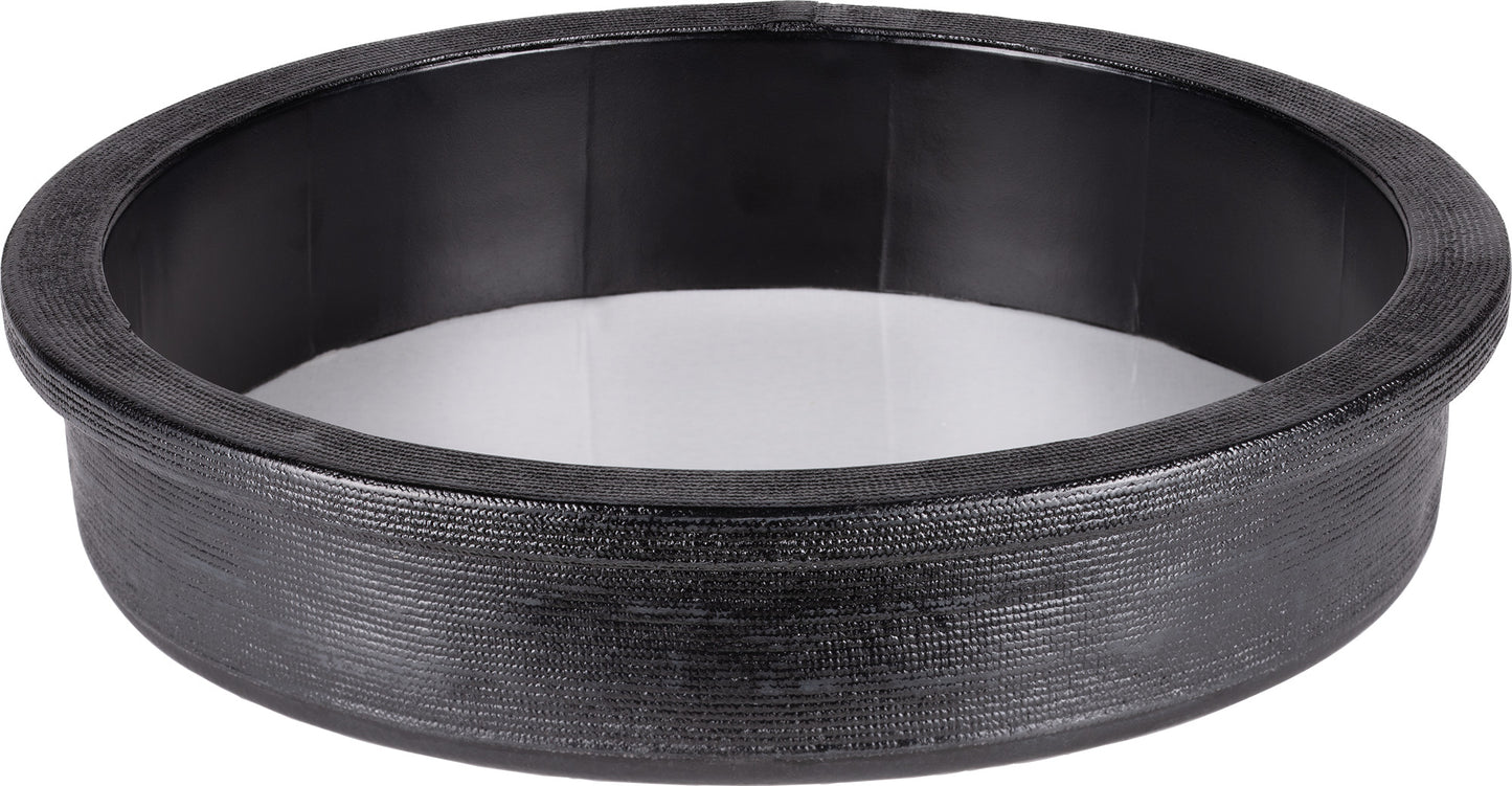 MEINL Percussion Jumbo Djembe Synthetic Head - 10" Black Fiberskin