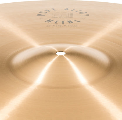 MEINL Cymbals Pure Alloy Medium Crash - 22"