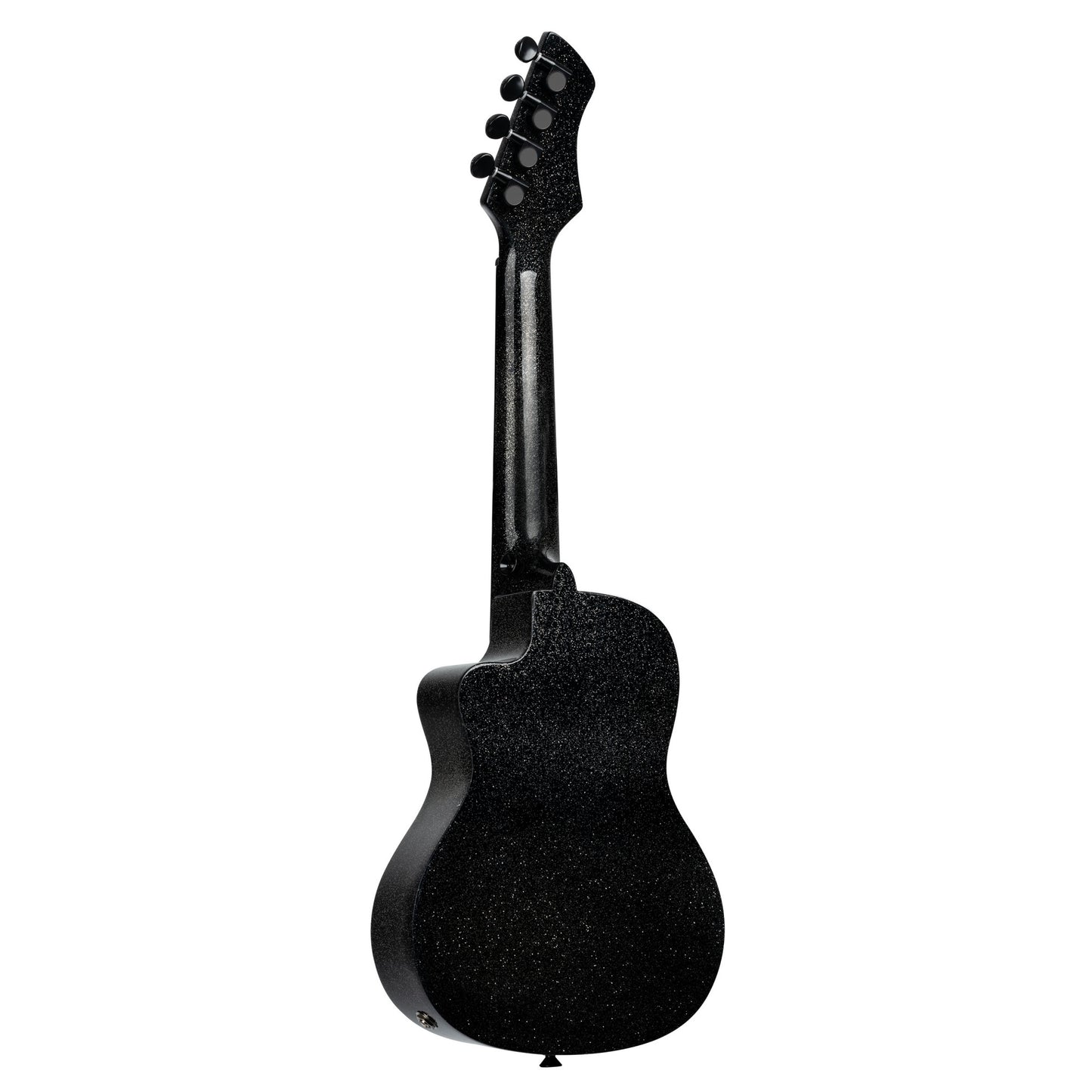 ORTEGA Horizon Serie Konzert Ukulele 4 String - Black Sparkle + Bag