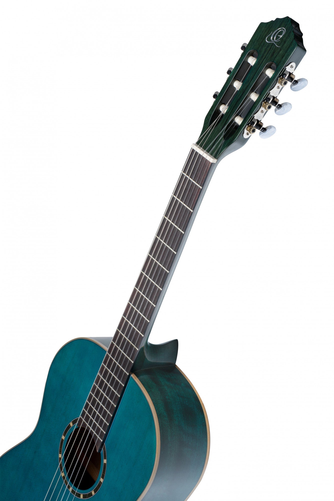 ORTEGA Family Series 4/4 Slim Neck Konzertgitarre 6 String - Ocean Blue + Bag