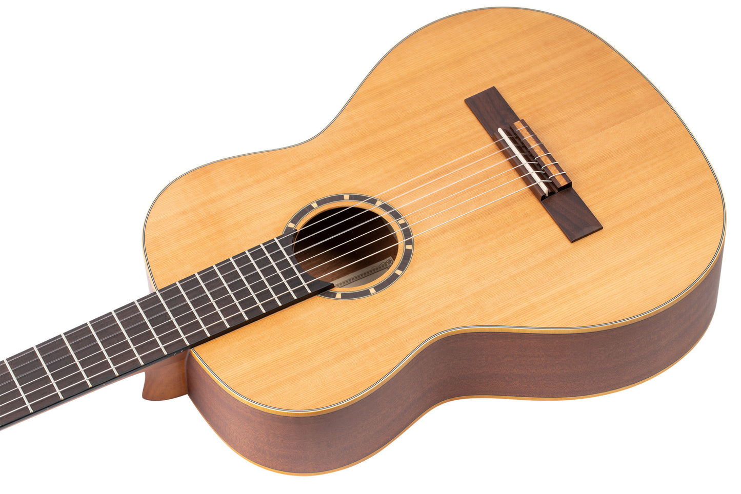 ORTEGA Family Series 4/4 Konzertgitarre 6 String - Zeder / Mahagoni Natur + Bag