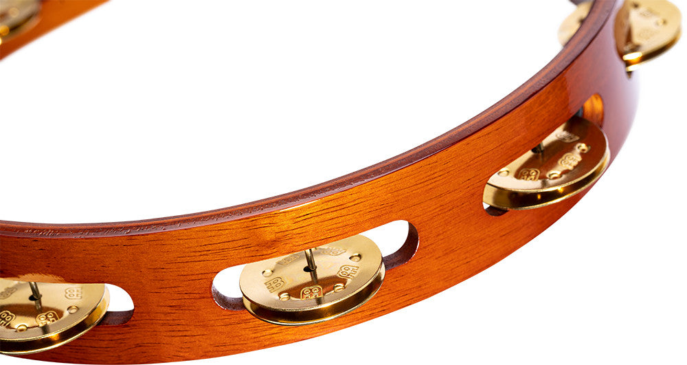 MEINL Percussion Traditional Wood Series Tambourine - 10"