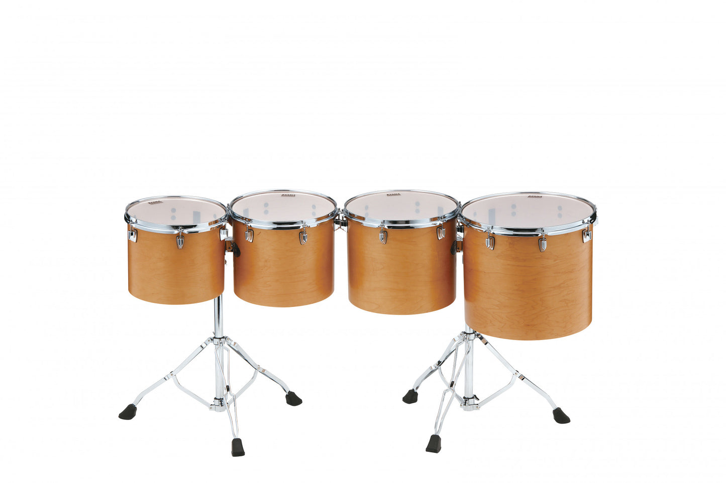 TAMA Low-Pitched Concert Tom Set 4 pcs. - Vintage Antique Maple/Chrome HW
