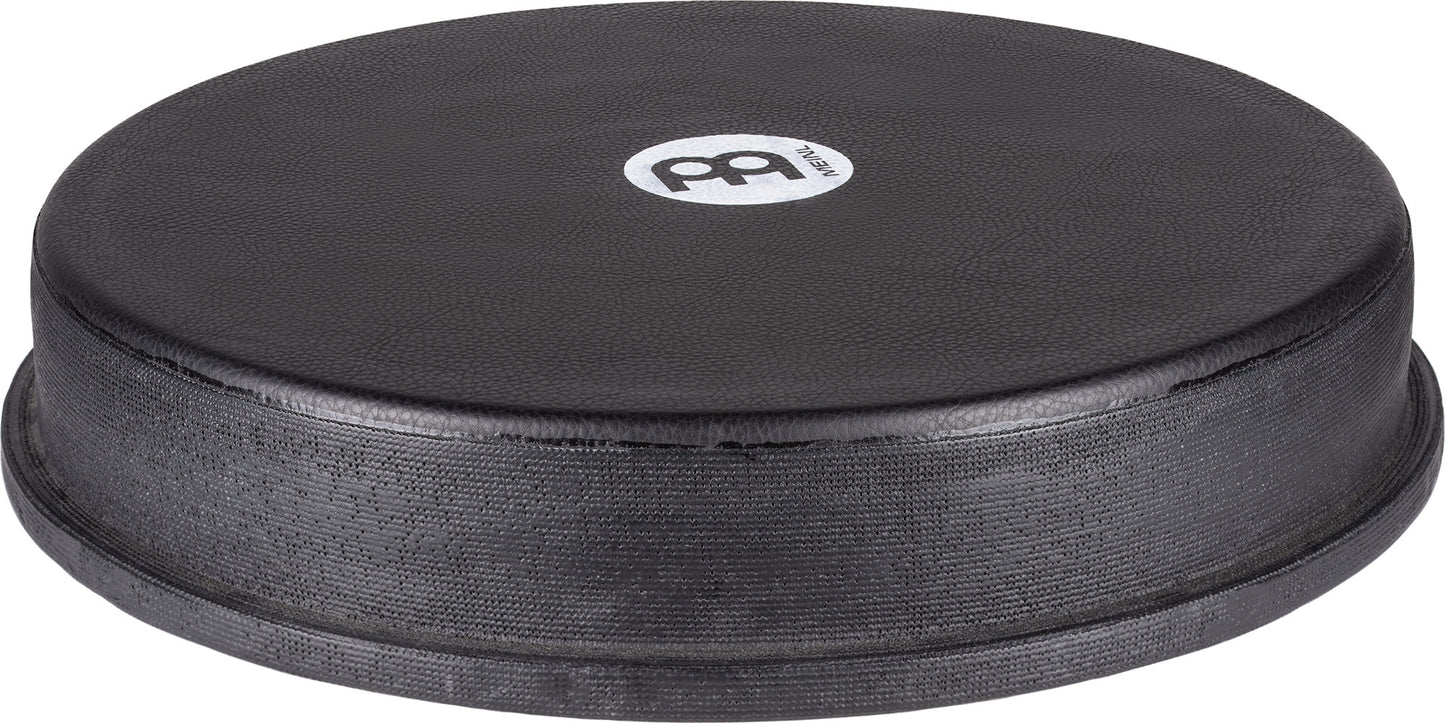 MEINL Percussion Jumbo Djembe Synthetic Head - 14" Black Fiberskin