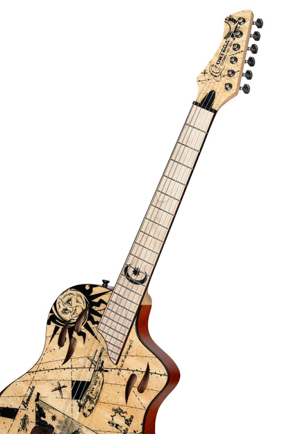 ORTEGA TourPlayer Series 4/4 Nylonsaitengitarre 6-String + Pro Gigbag