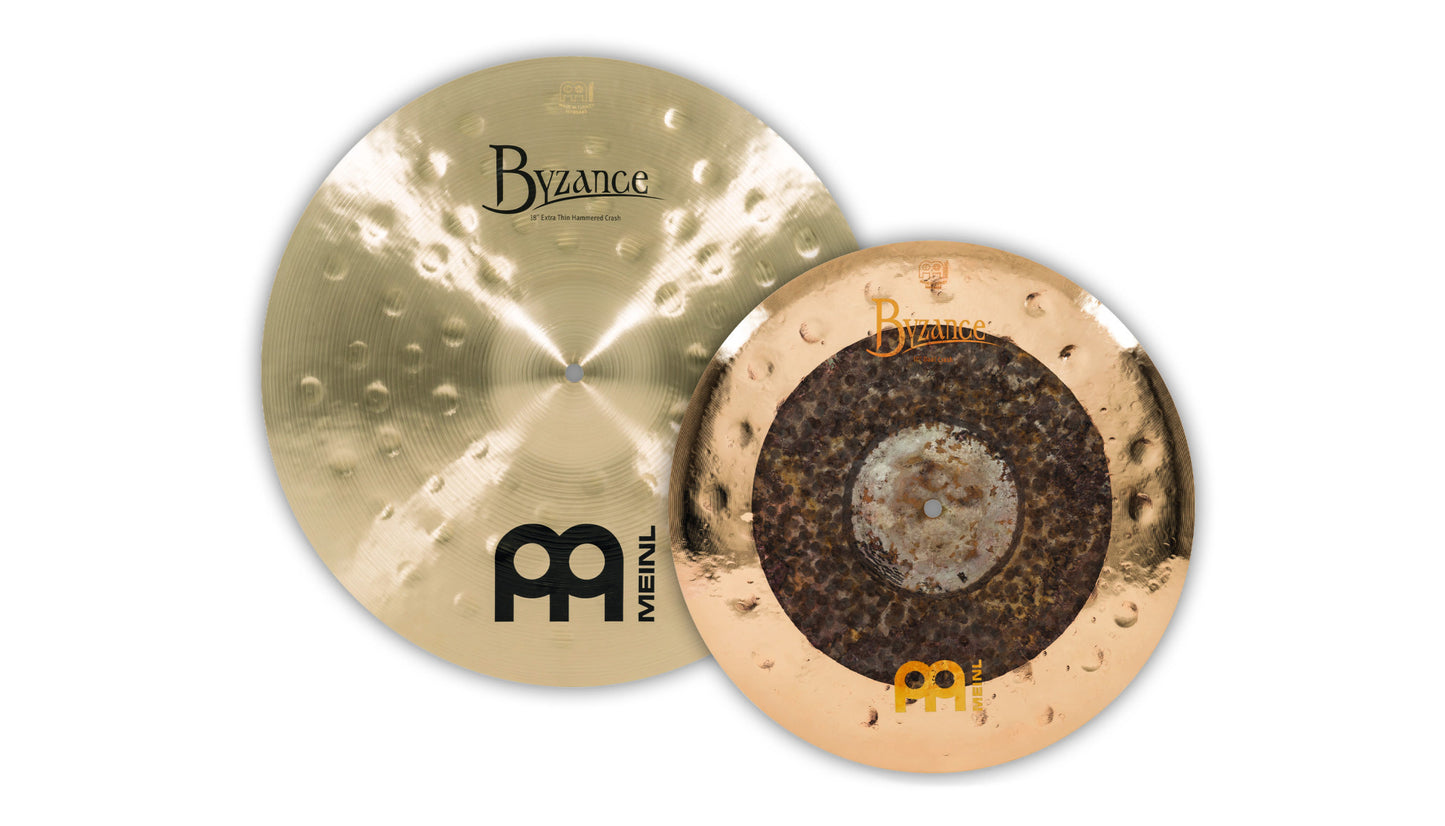 MEINL Cymbals Byzance Mixed Set Crash Pack