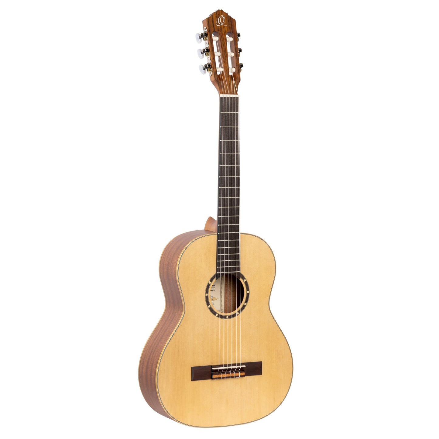 ORTEGA Family Series 3/4 Konzertgitarre 6 String Lefty - Mahagoni Natur + Bag