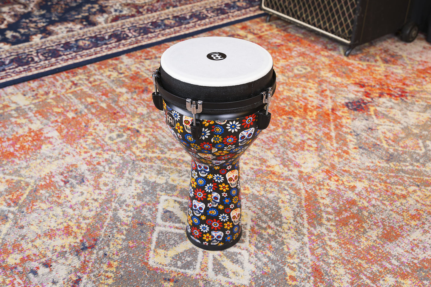 MEINL Percussion Jumbo Djembe 10" - Day Of The Dead